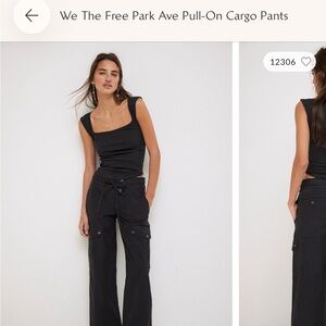 We the free park ave pull on cargo pants size medium